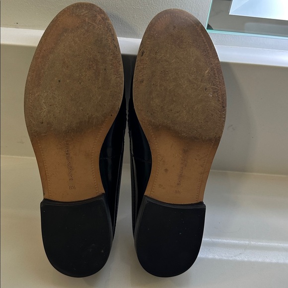 Banana Republic Black slide on Penny loafer Size 8 1/2 - Picture 7 of 13